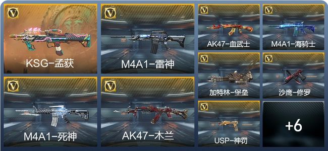 穿越火线：枪战王者15英雄武器 13万化 精英