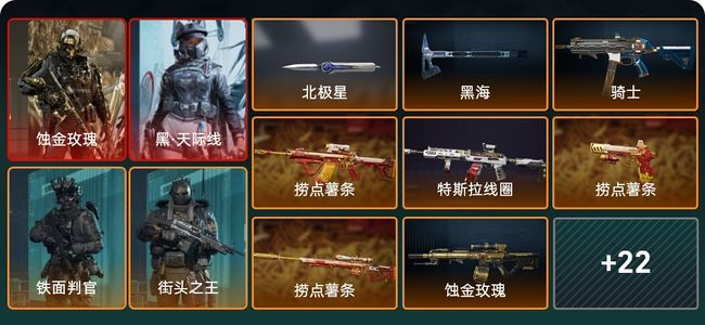 三角洲行动总资产20M 9干员外观 2传说近战 28传说枪械 黑鹰