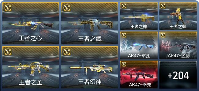 穿越火线：枪战王者【苹果版】V9 20王者武器 232英雄武器 13英雄角色 495万化 大师SS