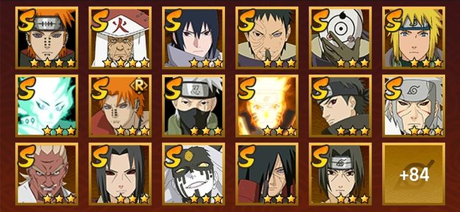 火影忍者V11 43S忍 58A忍 266忍 4989S碎片 23通灵 1000W战力 前100名 暗部