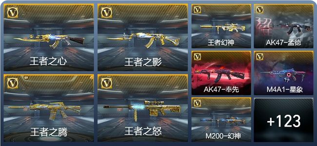 穿越火线：枪战王者V7 22王者武器 132英雄武器 6英雄角色 238万化 专家S