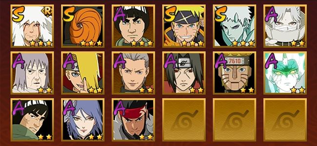 火影忍者V7 4S忍 11A忍 60忍 516S碎片 13通灵 200W战力 前500名 上忍