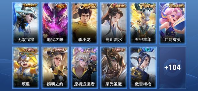 王者荣耀V4 2传说 31史诗 115皮肤 121英雄 至尊星耀I