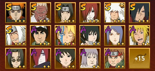 火影忍者V10 7S忍 25A忍 113忍 933S碎片 14通灵 400W战力 见习