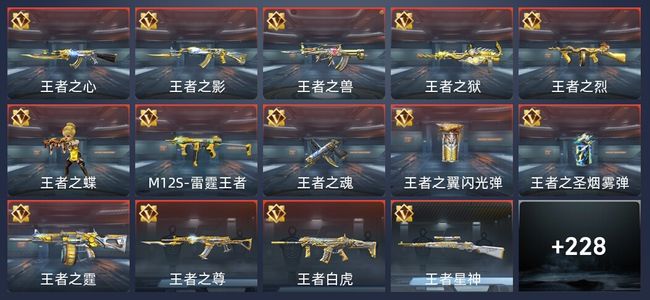 穿越火线：枪战王者V7 19王者 236英雄武器 6英雄角色 295万化 专家S