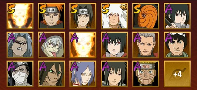 火影忍者V10 8S忍 16A忍 21忍 300W战力 暗部