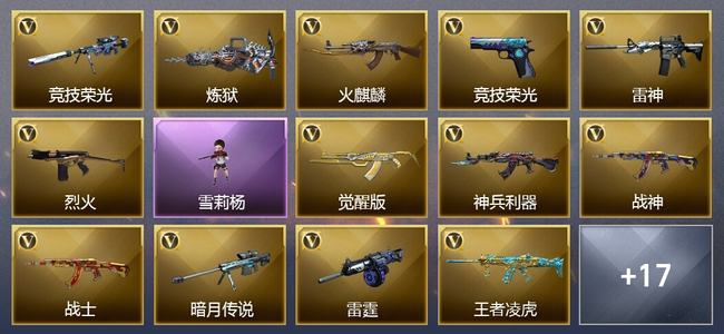 穿越火线（CF）39V武器 2V角色 6皮肤 可排位 新锐