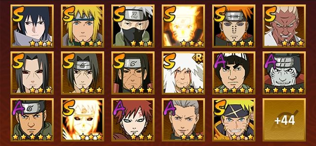 火影忍者V12 13S忍 48A忍 176忍 1631S碎片 21通灵 800W战力 前500名 暗部