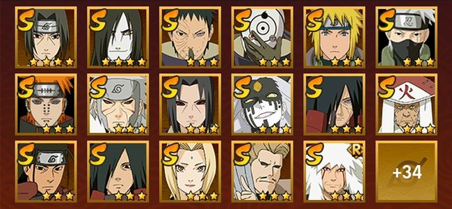 火影忍者V11 20S忍 31A忍 182忍 2830S碎片 18通灵 1000W战力 前500名 中忍