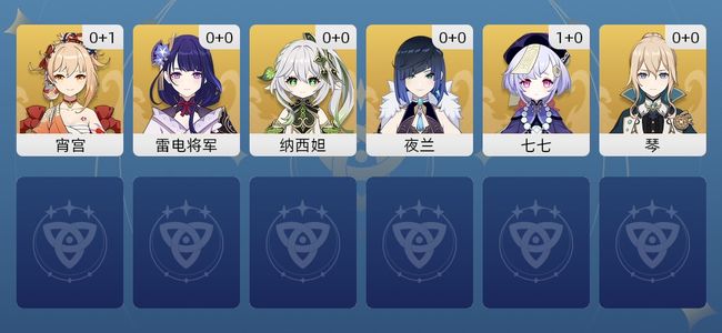 原神8黄 7角色黄 1武器黄 6五星角色 1五星武器 女主 40级