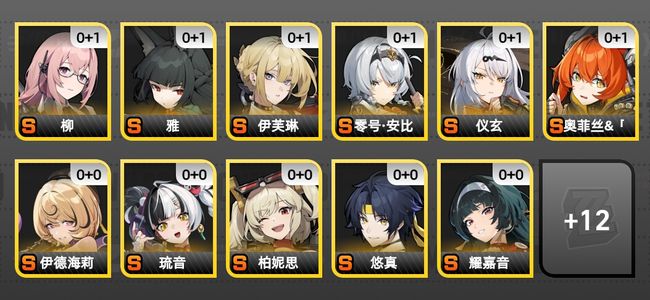 绝区零38黄 27角色黄 23S角色 10S音擎 男主 60
