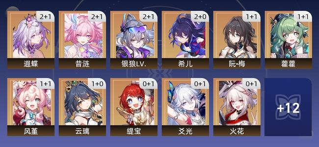崩坏：星穹铁道48黄 37角色黄 11光锥黄 23五星角色 11五星光锥 70级 女主
