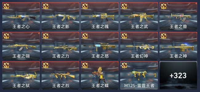 穿越火线：枪战王者V9 47王者 324英雄武器 13英雄角色 676万化 新锐