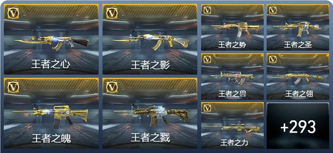 穿越火线：枪战王者V9 37王者武器 302英雄武器 9英雄角色 324万化 枪圣