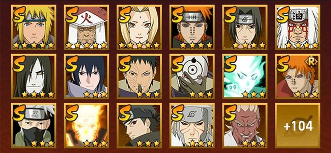 火影忍者V14 53S忍 68A忍 314忍 7058S碎片 29通灵 2000W战力 前10名 暗部