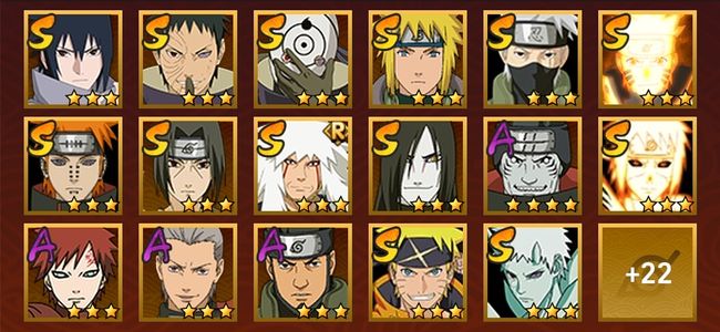 火影忍者V1 13S忍 26A忍 146忍 1705S碎片 15通灵 700W战力 暗部