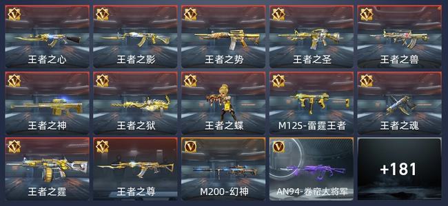 穿越火线：枪战王者V7 12王者 363英雄武器 546万化 精英
