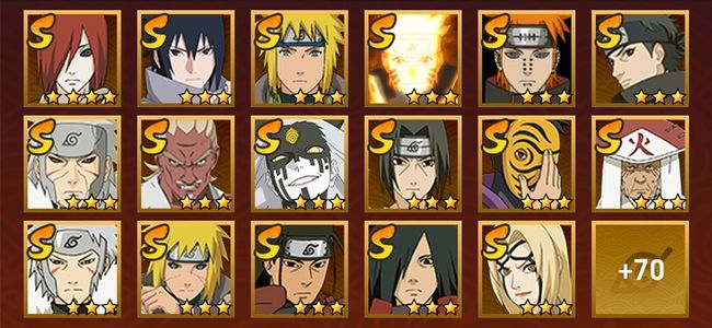 火影忍者V12 32S忍 56A忍 232忍 4068S碎片 22通灵 1000W战力 上忍