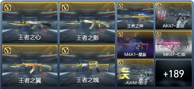 穿越火线：枪战王者21王者武器 198英雄武器 7英雄角色 403万化 专家S