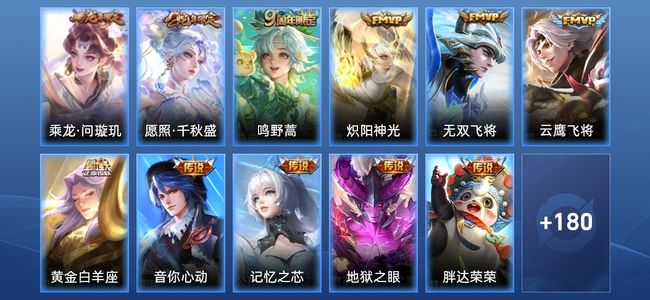 王者荣耀V6 1星传说 11传说 56史诗 190皮肤 121英雄 最强王者