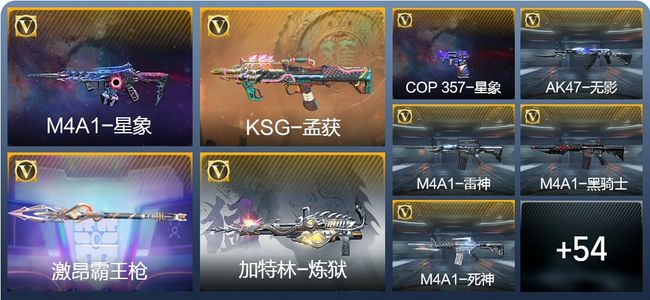 穿越火线：枪战王者V5 70英雄武器 1英雄角色 147万化 专家S