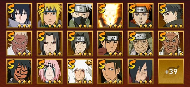 火影忍者V10 20S忍 36A忍 176忍 2519S碎片 19通灵 900W战力 前500名 上忍