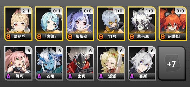 绝区零13黄 10角色黄 6S角色 3S音擎 3S邦布 男主 55