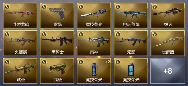 穿越火线（CF）19V武器 1V角色 7皮肤 可排位