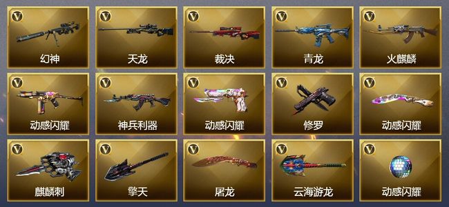 穿越火线（CF）1传说角色 1传说武器 2王者武器 25V武器 2皮肤 可排位