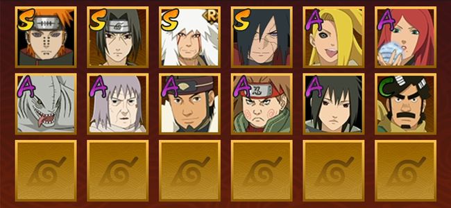 火影忍者V3 4S忍 10A忍 12忍 11通灵 100W内战力 中忍