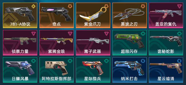 无畏契约3橙皮 1金皮 4紫皮 15皮肤 14900皮肤总价值 525已用源晶 铂金