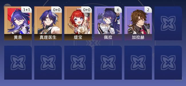 崩坏：星穹铁道5黄 4角色黄 1光锥黄 3五星角色 1五星光锥 10级 女主