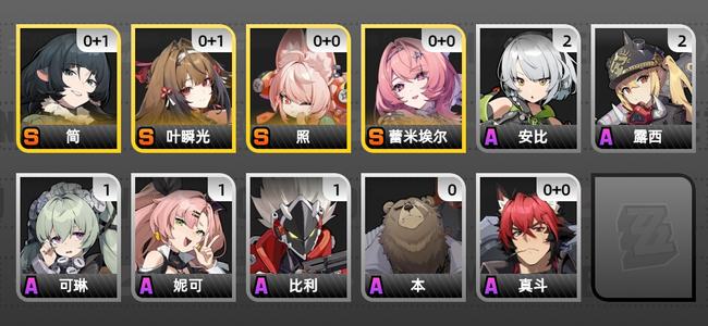 绝区零6黄 4角色黄 手机可换绑S角色 2S音擎 10