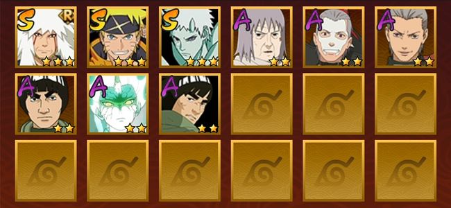 火影忍者3S忍 6A忍 44忍 331S碎片 7通灵 200W战力 暗部