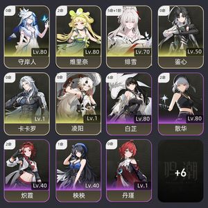 鸣潮【54级】 51绯雪 大保底垫30 