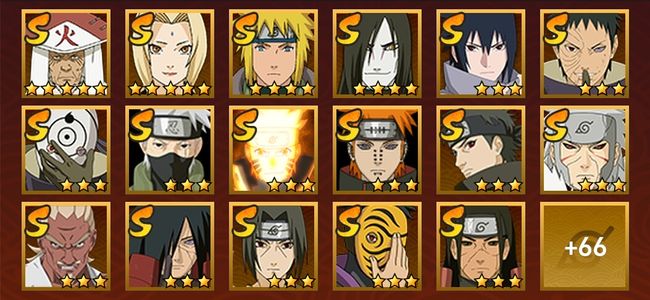 火影忍者V11 32S忍 51A忍 266忍 5031S碎片 23通灵 2000W战力 前500名 见习