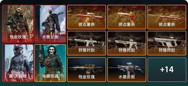 三角洲行动总资产188.9M 5干员外观 22传说枪械 烽火：黑鹰 战场：无军衔