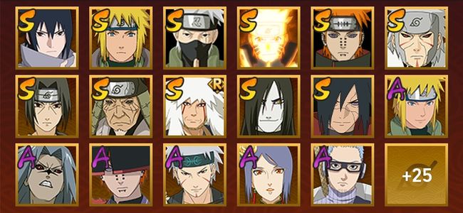 火影忍者V10 12S忍 30A忍 139忍 1668S碎片 16通灵 500W战力 下忍