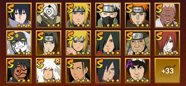 火影忍者V11 18S忍 32A忍 177忍 2306S碎片 19通灵 800W战力 上忍