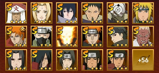 火影忍者V13 31S忍 43A忍 249忍 4592S碎片 24通灵 1000W战力 前50名 暗部