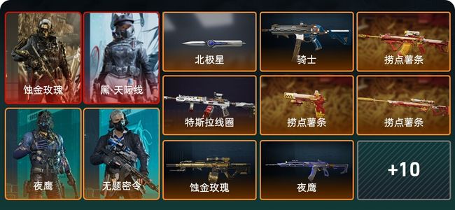 三角洲行动总资产313M 4干员外观 1传说近战 17传说枪械 三角洲巅峰