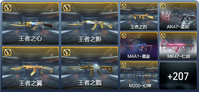 穿越火线：枪战王者V8 17王者武器 318英雄武器 5英雄角色 495万化 枪圣SSS