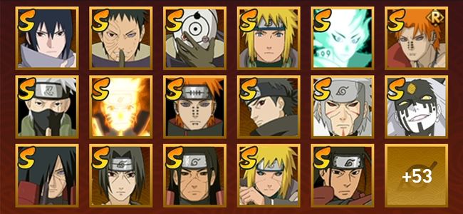 火影忍者V12 30S忍 49A忍 79忍 21通灵 1000W战力 见习