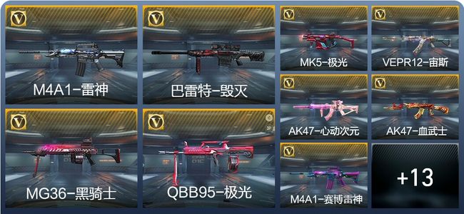 穿越火线：枪战王者V5 32英雄武器 1英雄角色 94万化 精英