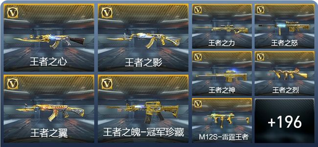 穿越火线：枪战王者V9 39王者武器 313英雄武器 8英雄角色 437万化 枪圣