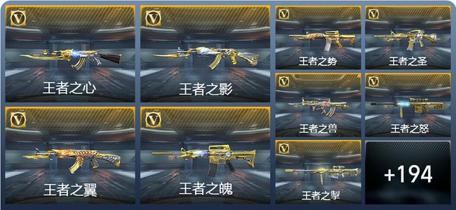 穿越火线：枪战王者V9 55王者武器 368英雄武器 5英雄角色 402万化 大师S