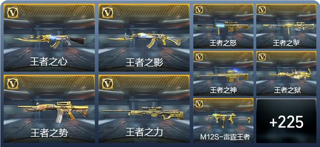 穿越火线：枪战王者V9 38王者武器 359英雄武器 6英雄角色 483万化 专家S