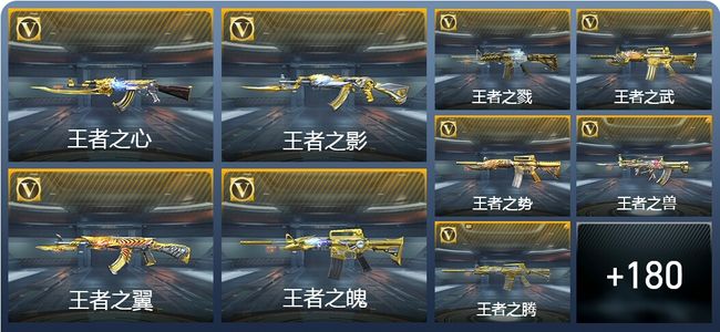 穿越火线：枪战王者V9 68王者武器 487英雄武器 6英雄角色 572万化 专家