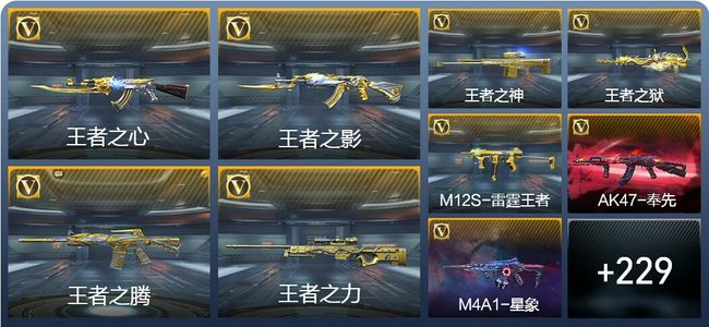 穿越火线：枪战王者V8 32王者武器 382英雄武器 5英雄角色 436万化 枪神