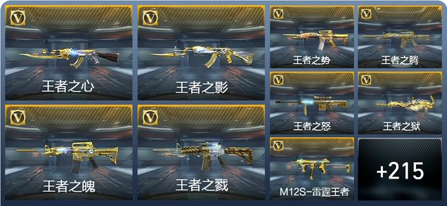 穿越火线：枪战王者V9 33王者武器 328英雄武器 8英雄角色 447万化 枪神